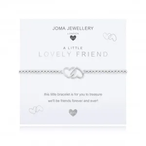 Bracelet extensible en argent A Little Lovely Friend de 15,5 cm pour enfants C508 Joma Jewellery