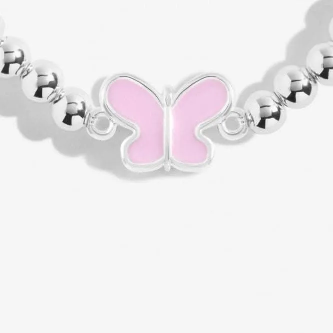 Boîte Cadeau Enfant Cœur Bracelet Fille Anniversaire Argenté 15,5cm C733 Joma Jewellery
