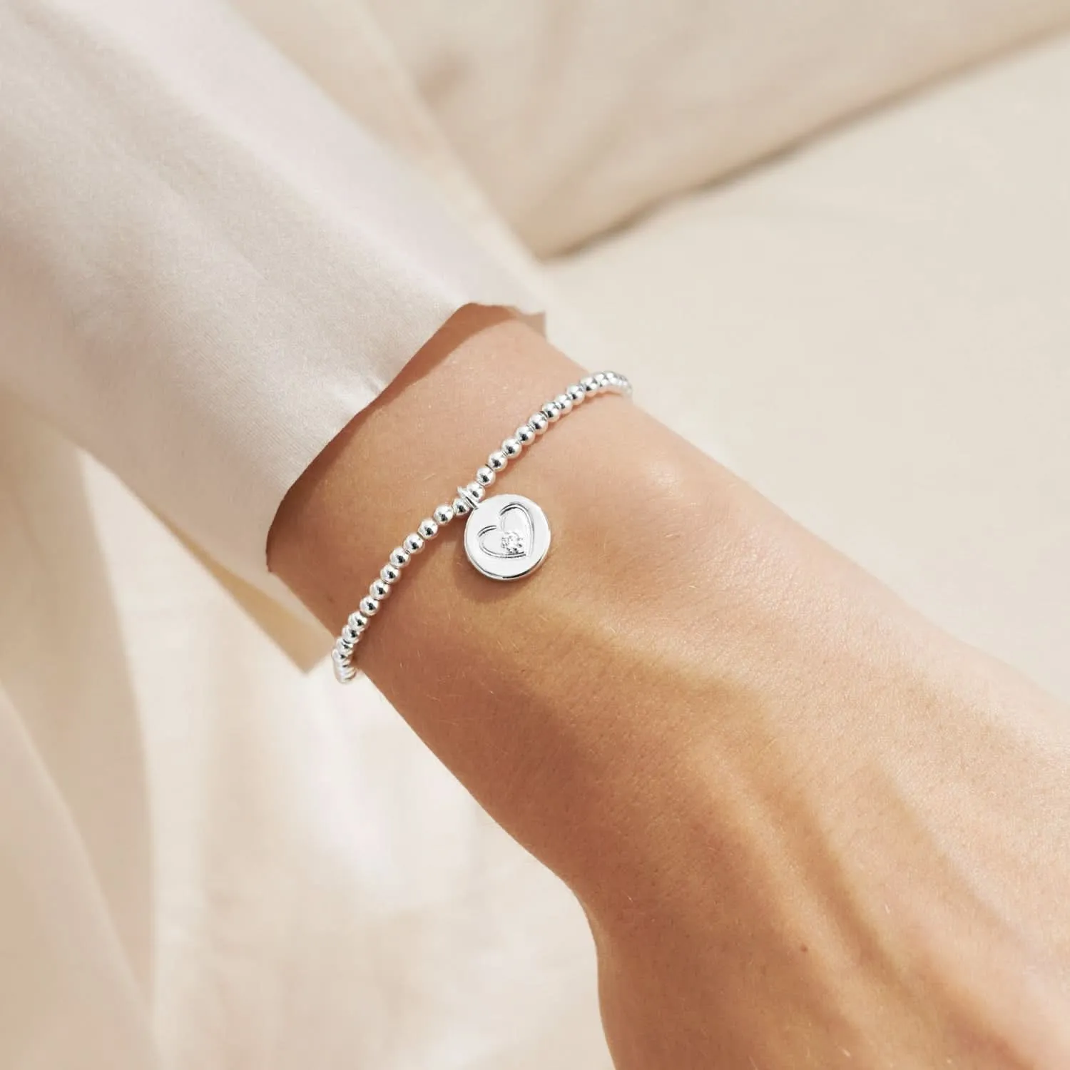 Bracelet en argent plaqué Christmas Cracker Avec Amour 7685 Joma Jewellery