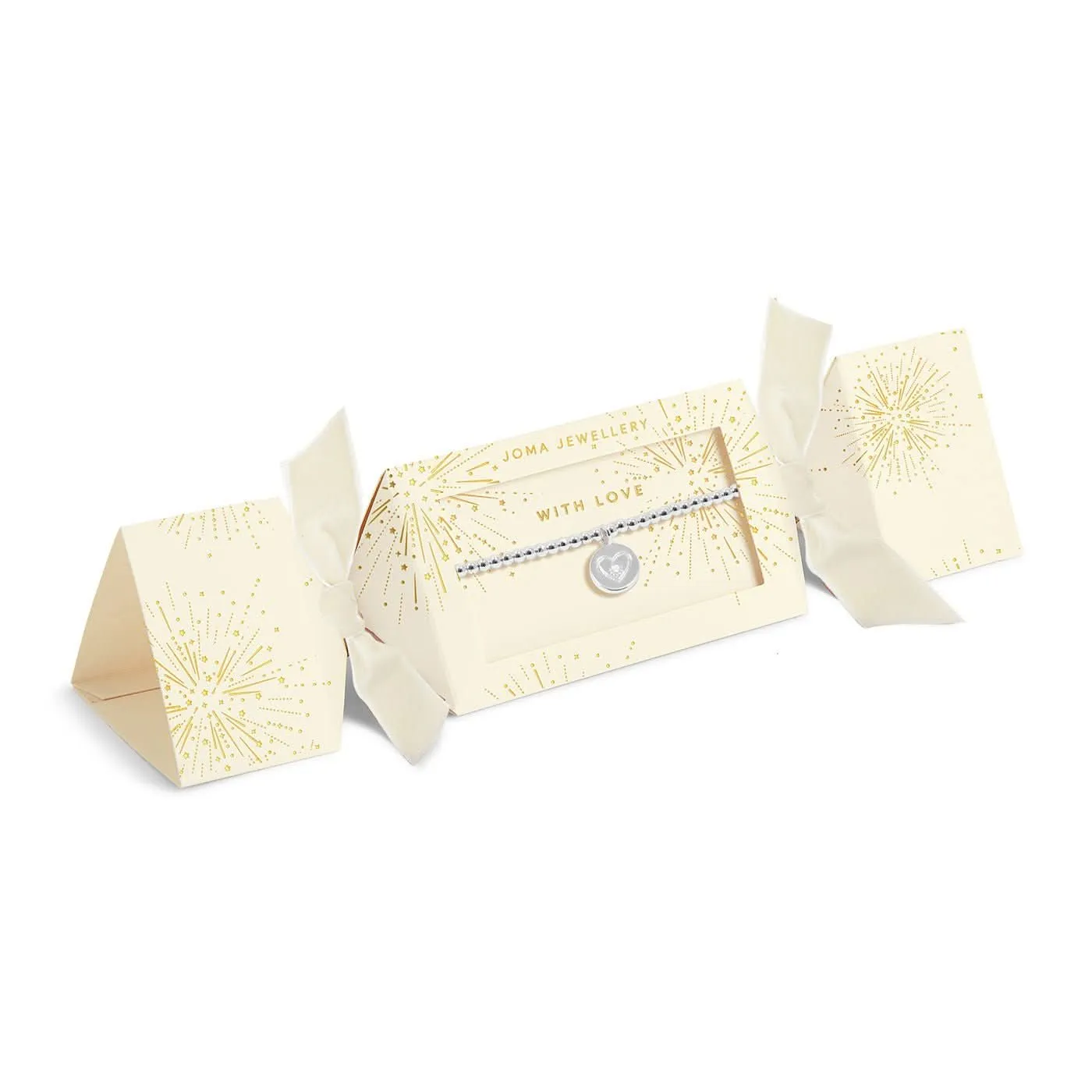 Bracelet en argent plaqué Christmas Cracker Avec Amour 7685 Joma Jewellery