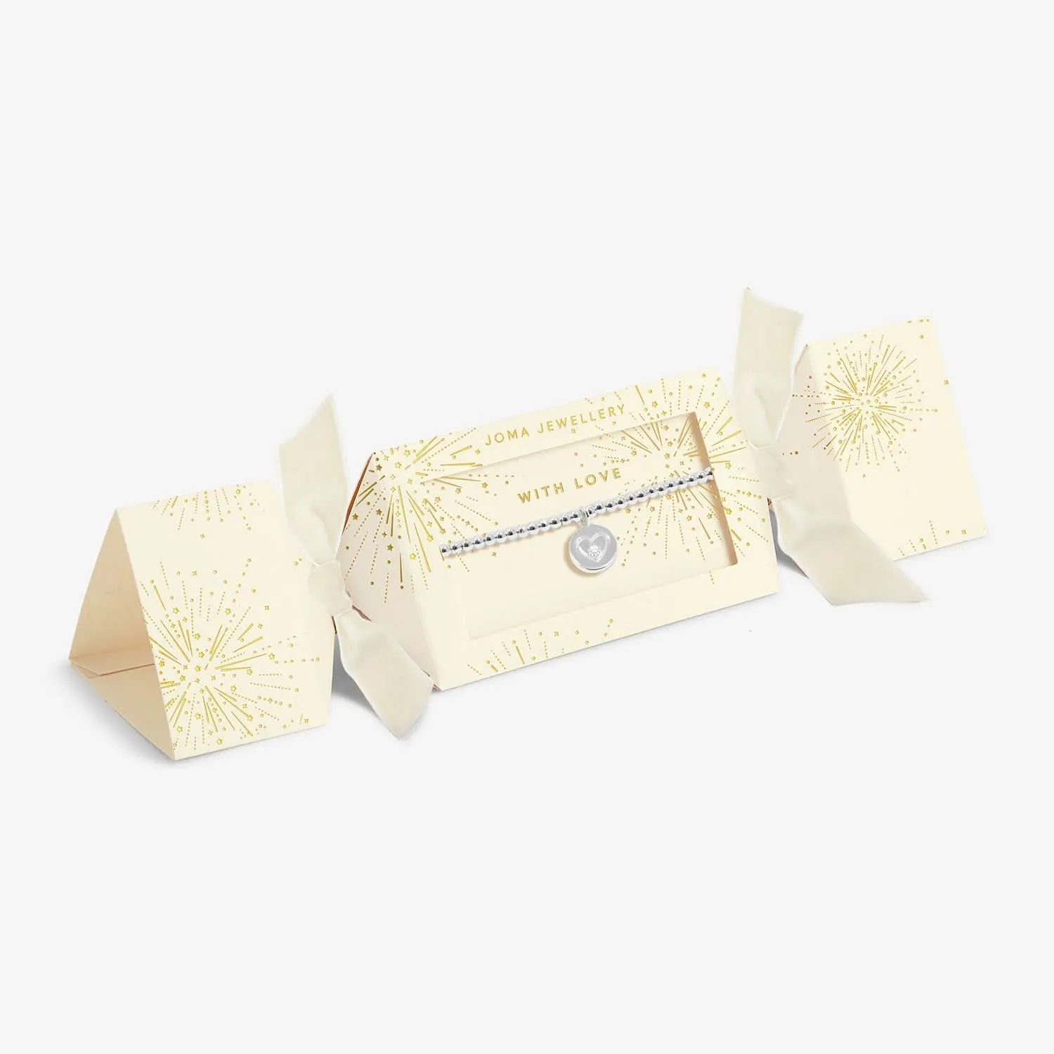Bracelet en argent plaqué Christmas Cracker Avec Amour 7685 Joma Jewellery