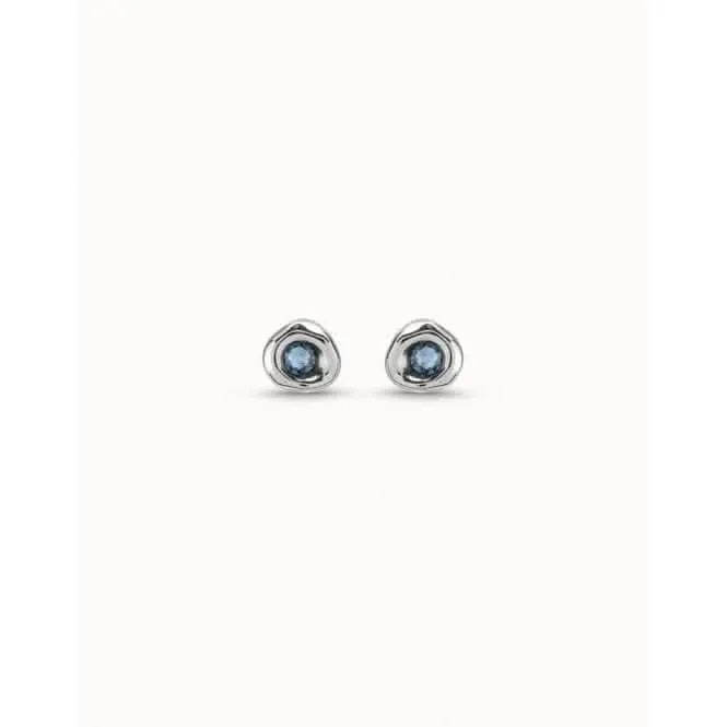 Boucles d'oreilles en cristal facetté bleu ciambella PEN0633AZUMTL0U Unode50 Bijoux et accessoires