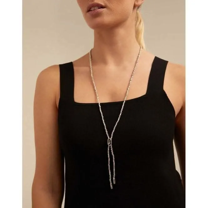 Collier en cristal facetté métallisé gris cobra Unode50 Bijoux et Accessoires