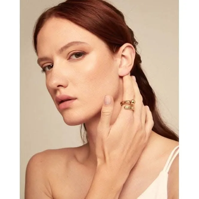 Bague plaquée or 18 carats Comeback ANI0803ORO Unode50 Bijoux et accessoires