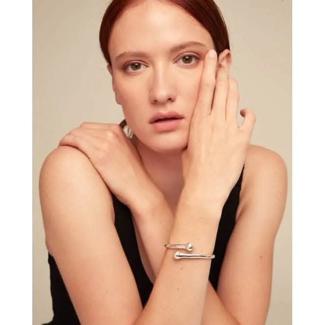 Bracelet rigide intérieur plaqué argent sterling Comeback PUL2416MTL Unode50 Bijoux et accessoires
