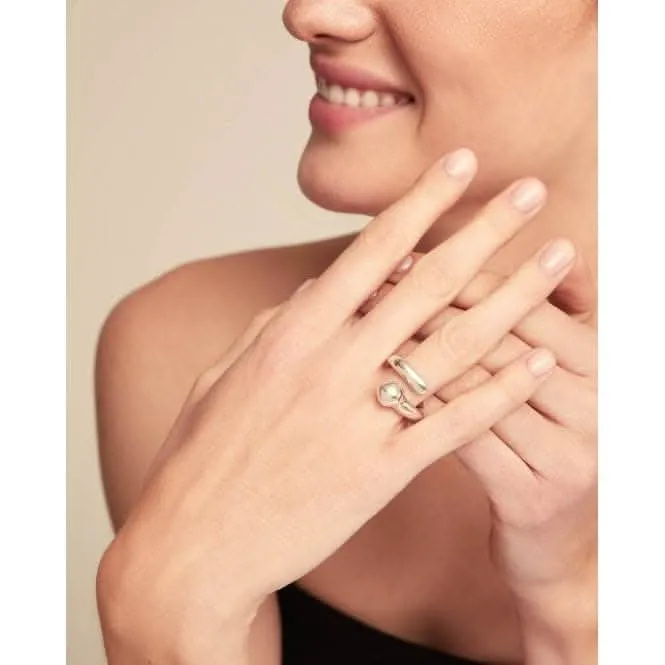 Bague plaqué argent Sterling Comeback ANI0803MTL Unode50 Bijoux et Accessoires