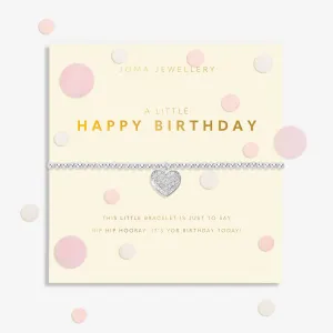 Bracelet en argent plaqué Confetti Joyeux Anniversaire 8543 Joma Jewellery