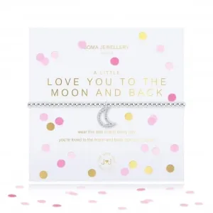 Confetti Un Petit Amour To The Moon And Back Bracelet extensible argenté 17,5cm 4340 Joma Jewellery