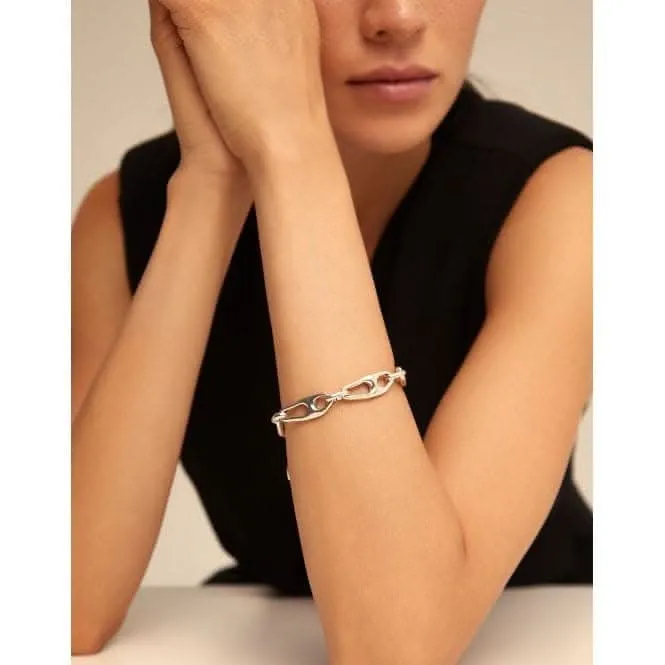 Bracelet en métal argenté connecté Unode50 Bijoux et Accessoires
