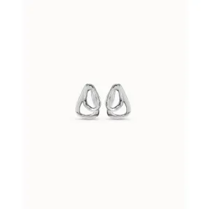 Boucles d'oreilles en métal argenté connectées PEN0740MTL0000U Unode50 Bijoux et accessoires