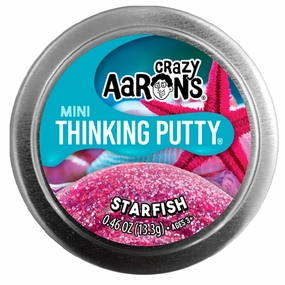 Crazy Aaron's Thinking Putty Mini Tins - Starfish