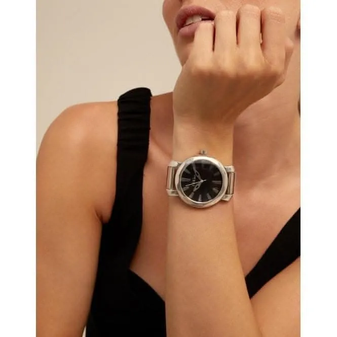 Montre en métal argenté Cuenta Atrás REL0136NGRMTL0U Bijoux et accessoires Unode50