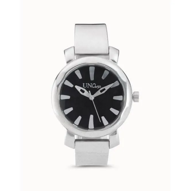 Montre en métal argenté Cuenta Atrás REL0136NGRMTL0U Bijoux et accessoires Unode50