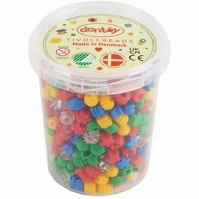 Dantoy Mixed Colours Classic Tivoli Beads