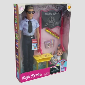 Defa Kevin  Back to School Doll