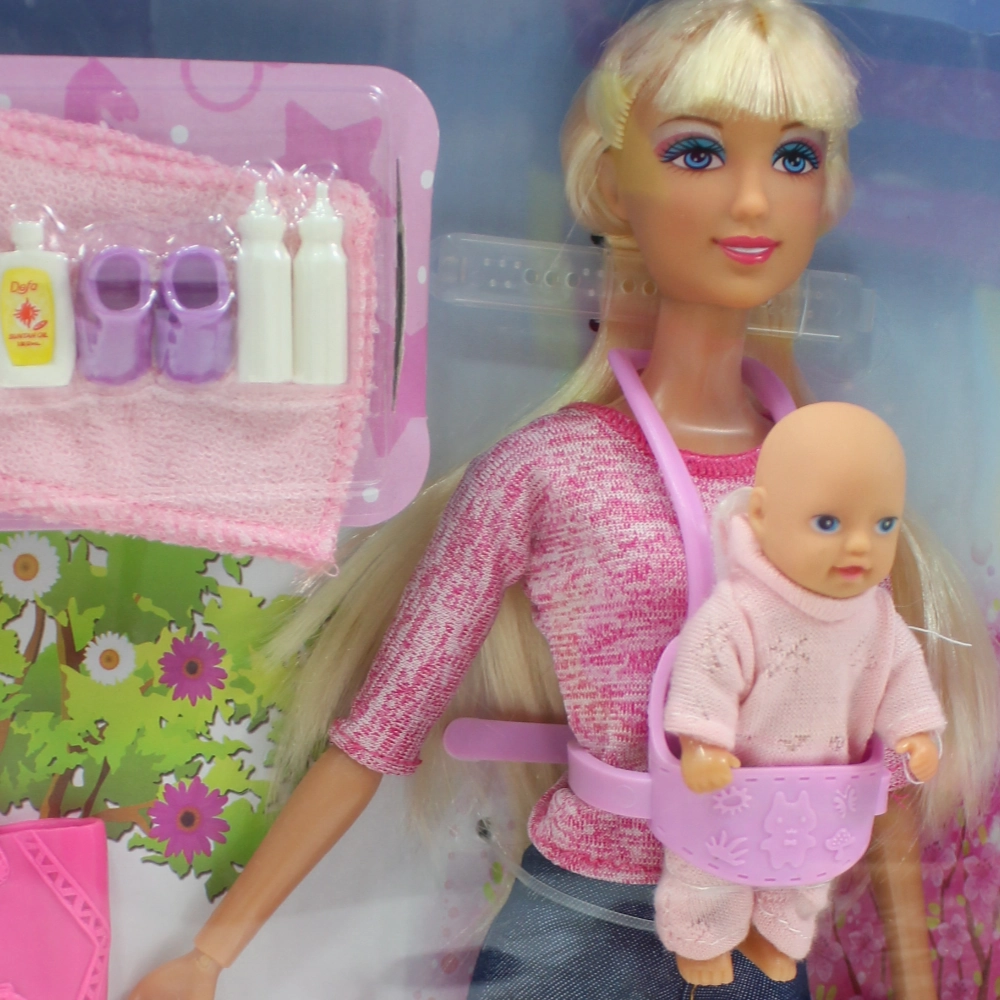 Defa Lucy & Baby Doll Playset  30 cm Doll with Accessories
