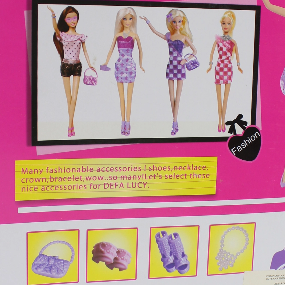 Defa Lucy Fashion Girl Story Doll - Purple