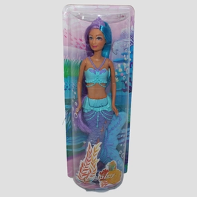 Defa Lucy Mermaid Doll  Blue/Purple