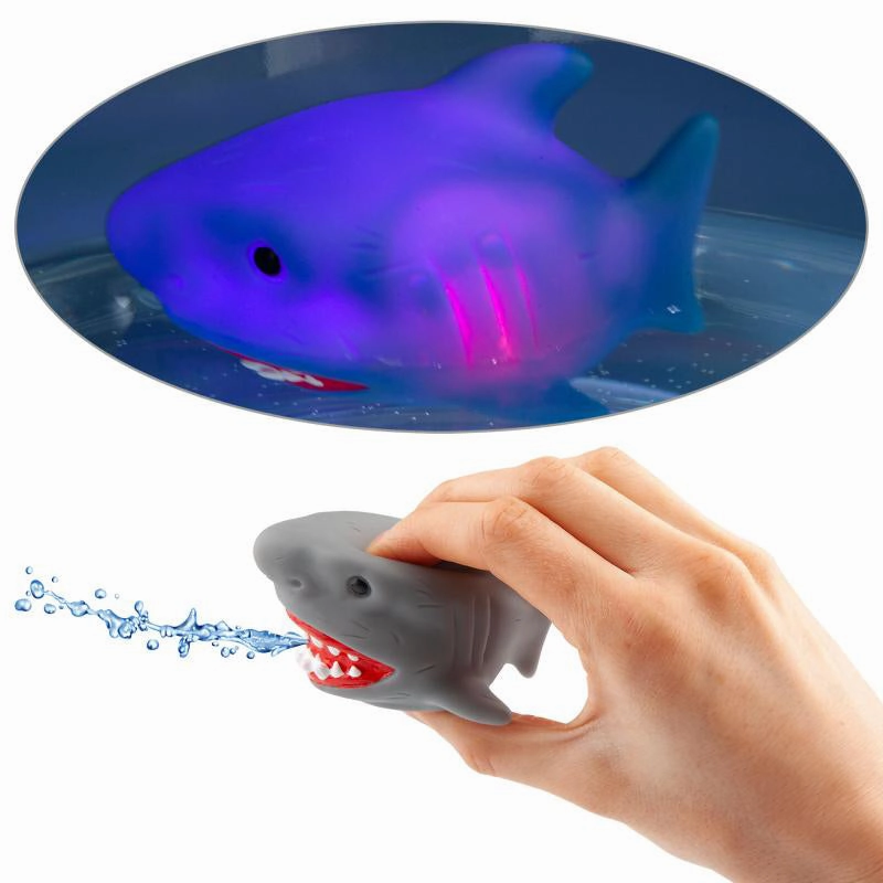 Depesche Dino World Bath Shark with Light Underwater (1pc)