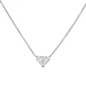 Collier pave en forme de diamant N4467 Diamonfire Jewellery