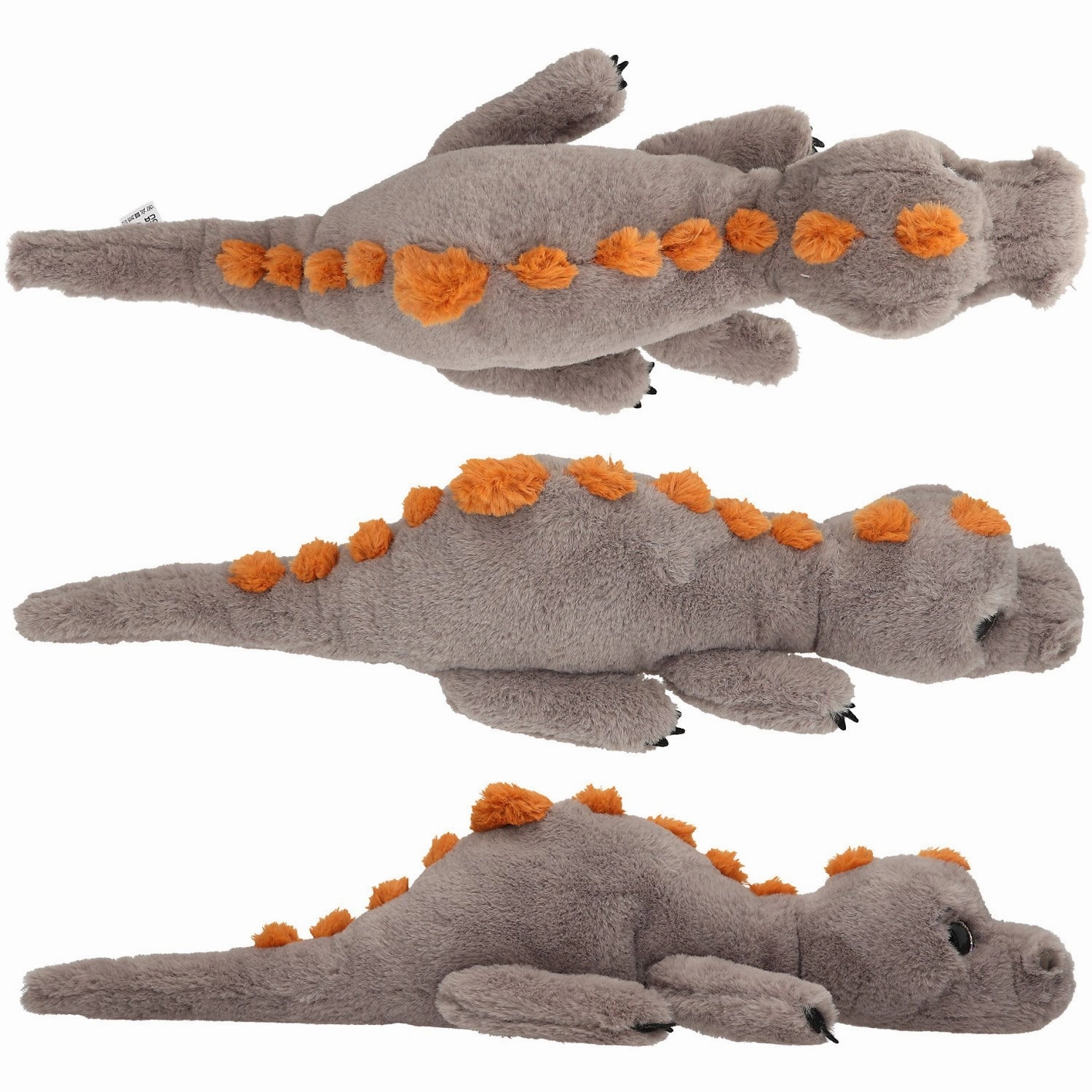 Dino World Dragon Teddy 50 cm Grey/Brown