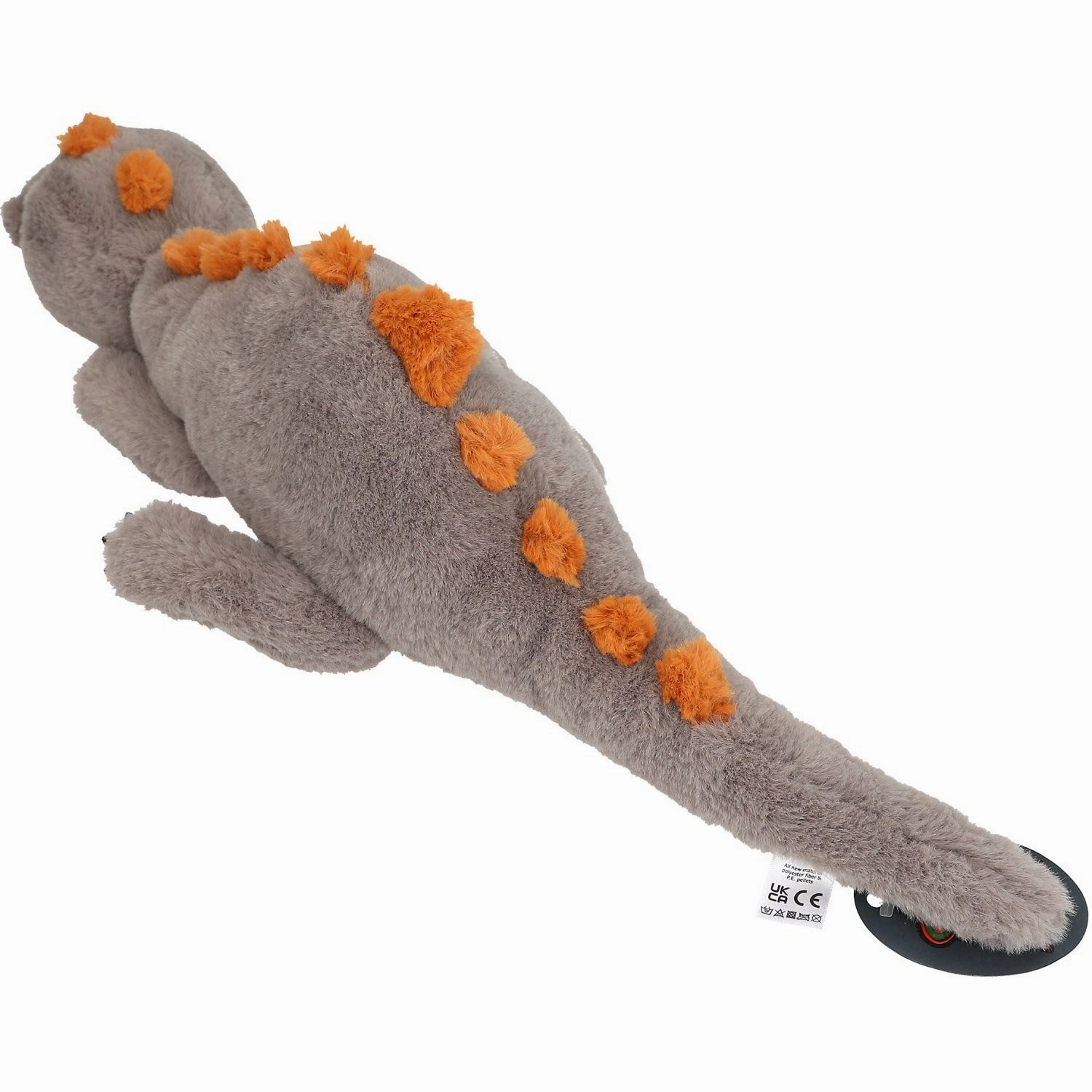 Dino World Dragon Teddy 50 cm Grey/Brown