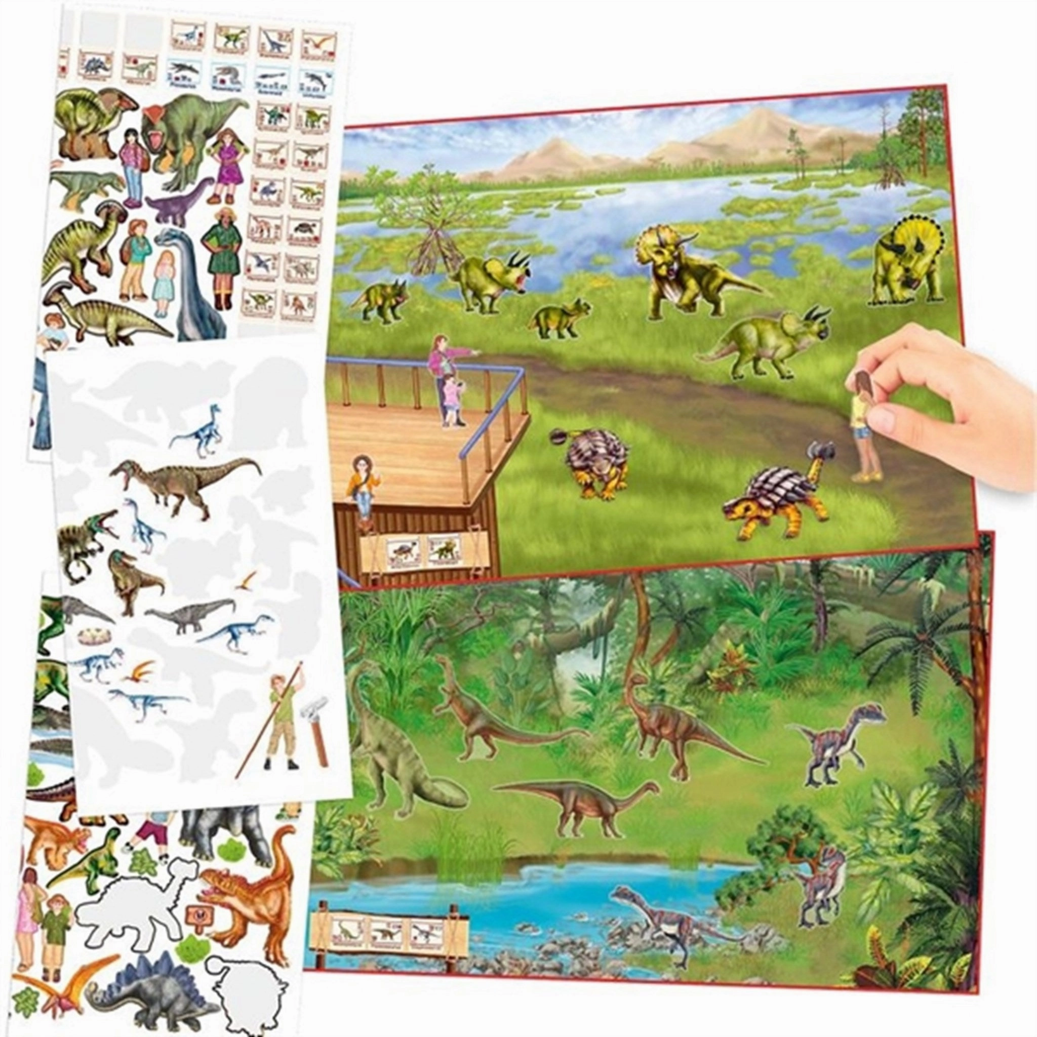 Dino World Magic Scratch Book