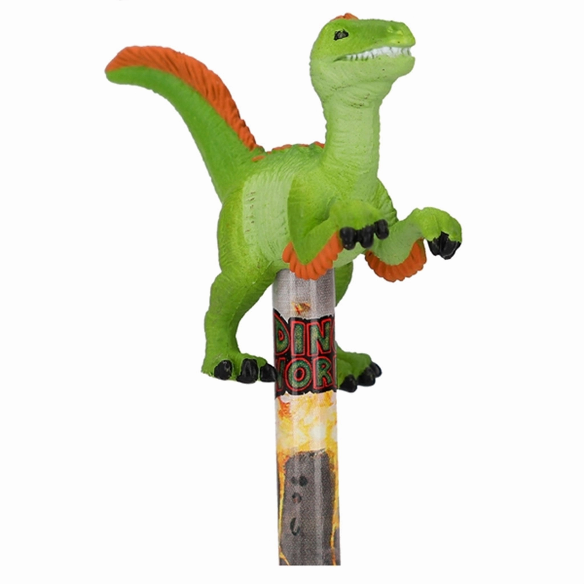 Dino World Pencil with Velociraptor