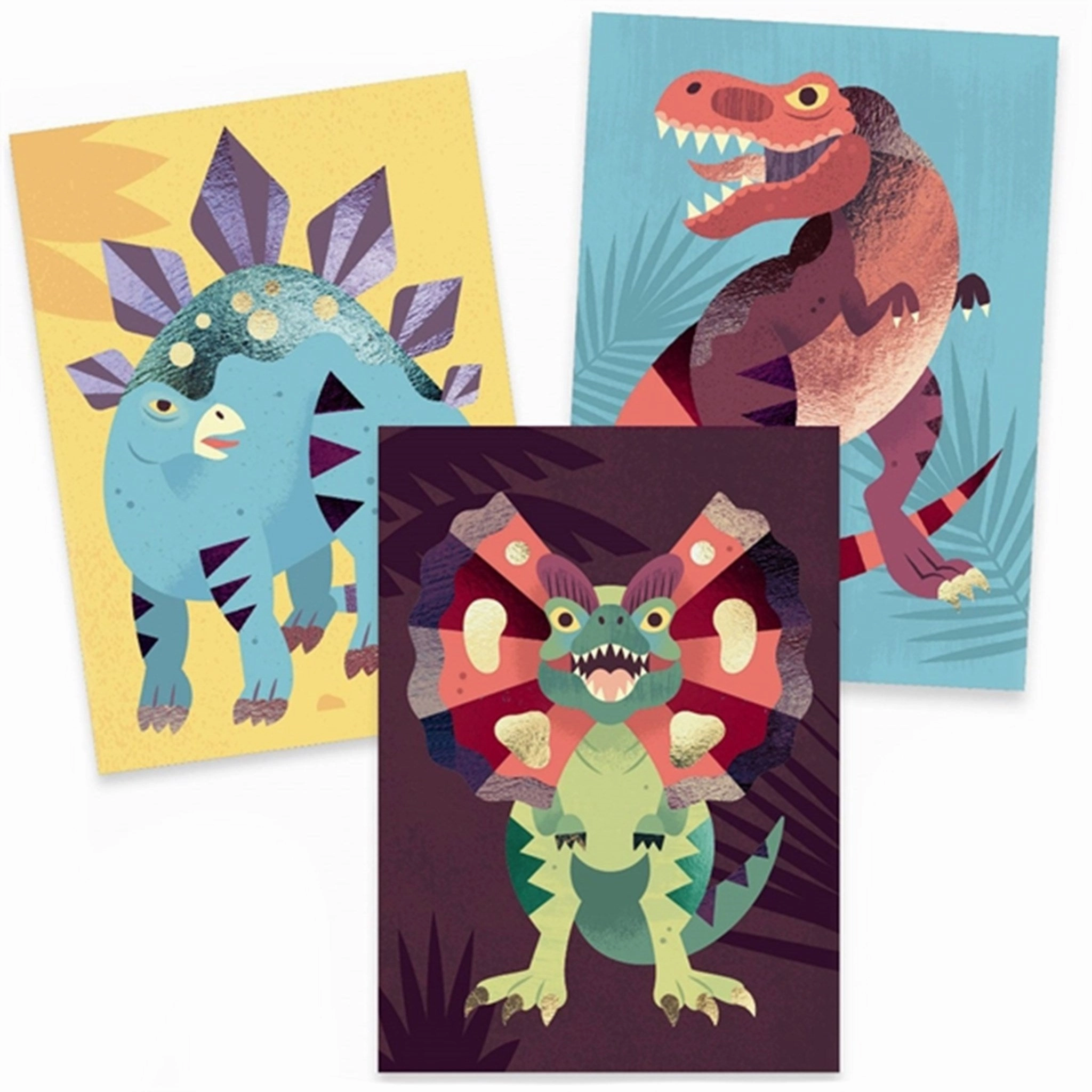 Djeco Creative Box Foil Pictures Jurrassic