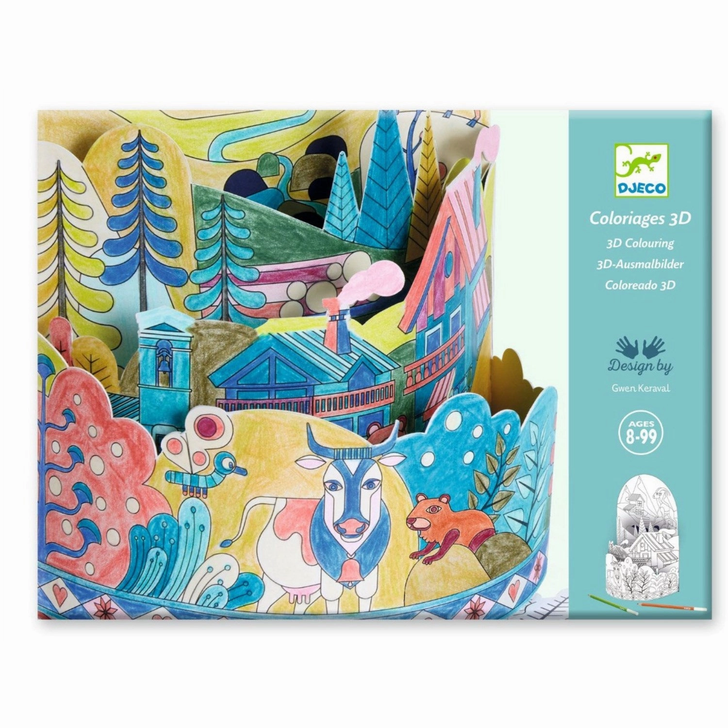 Djeco Creative Diorama, On Top of the World