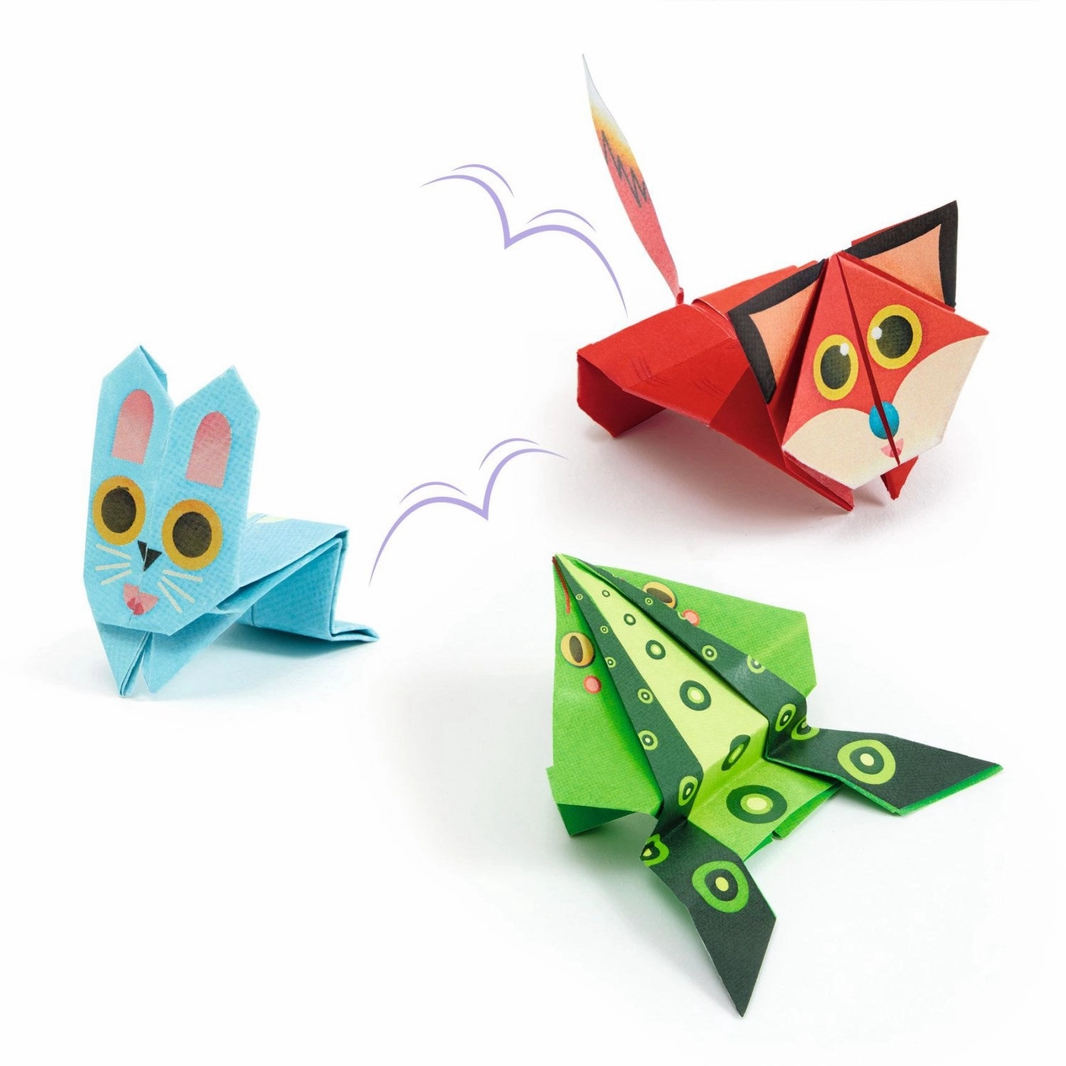 Djeco Creative Origami, Bouncing Animals