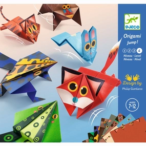 Djeco Creative Origami, Bouncing Animals