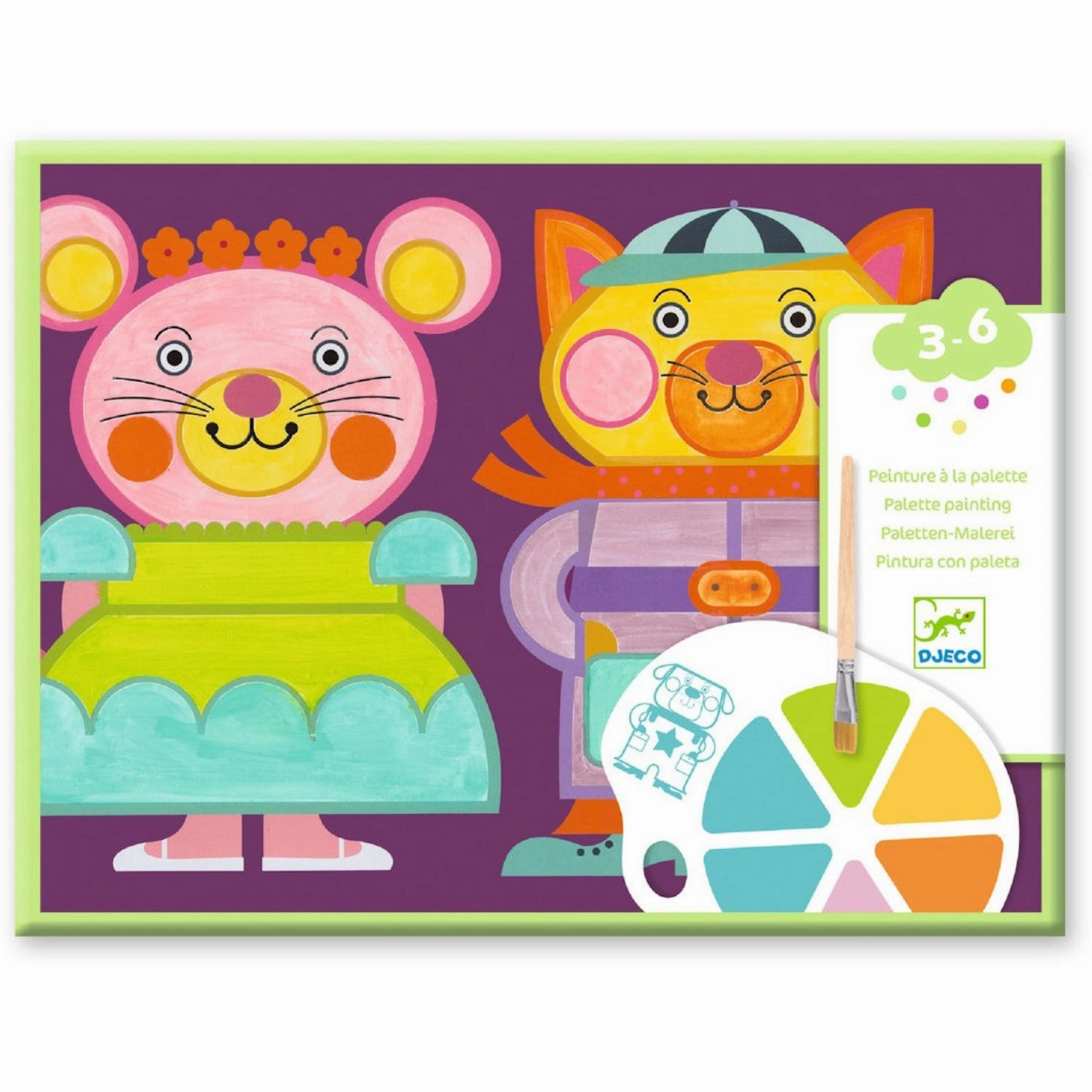 Djeco Creative Painting, Chubby Cheeks