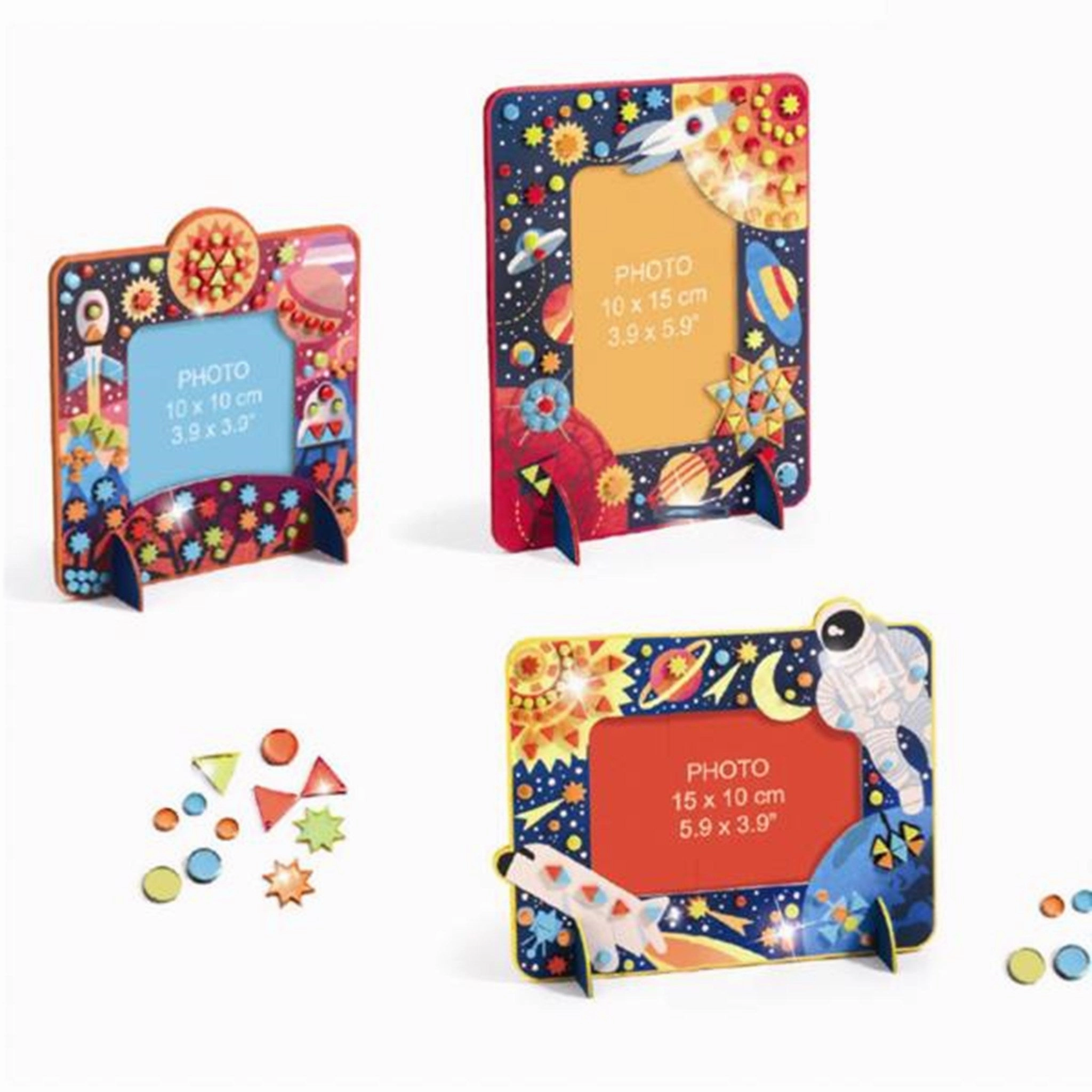 Djeco Do It Yourself Mosaics Frames Space