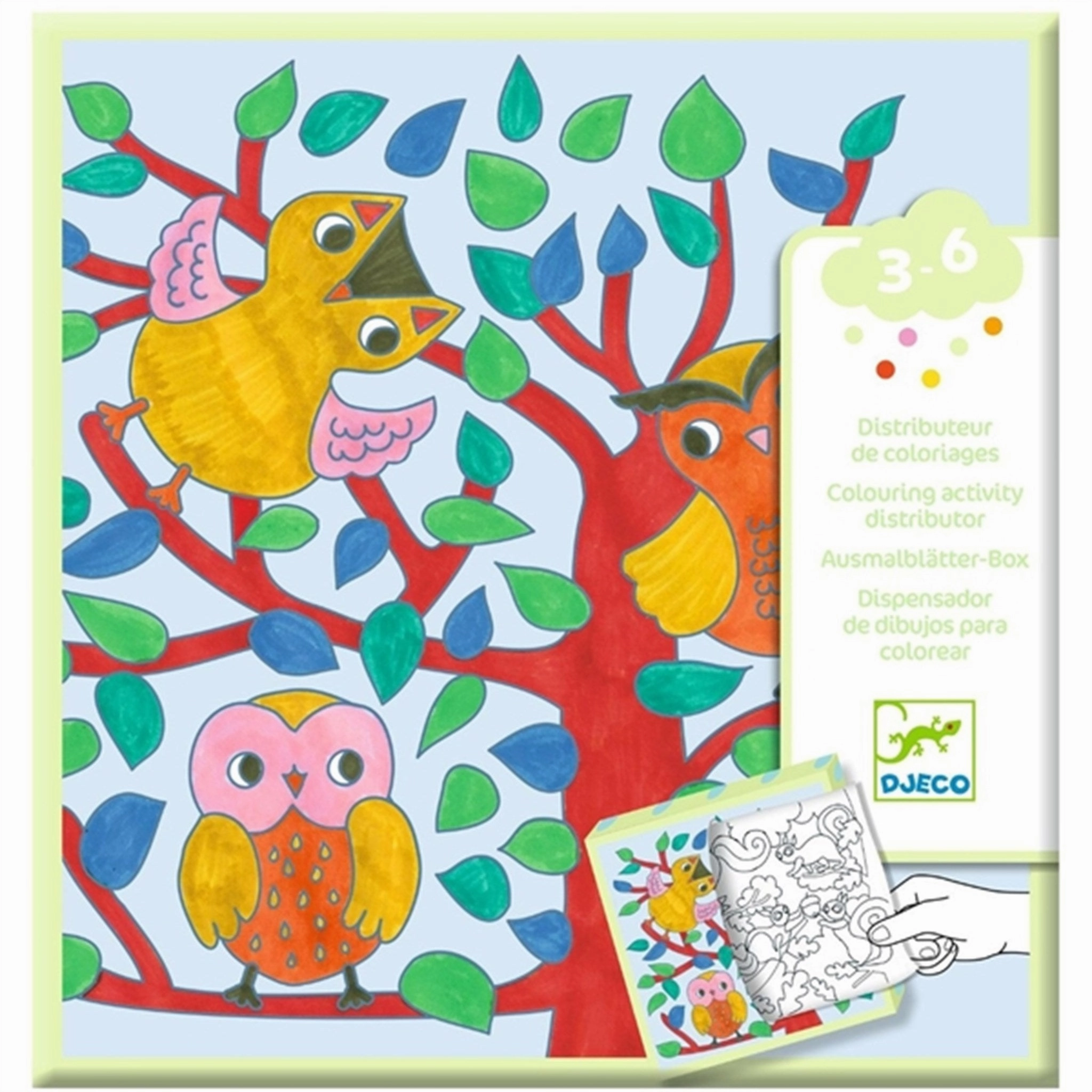 Djeco Draw-A-Drawing Box The Forest
