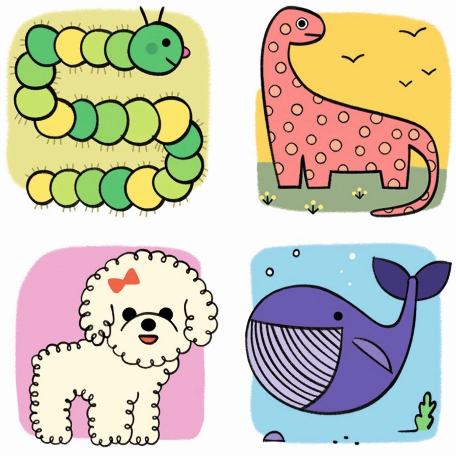 Djeco Educational Games Step by Step Lama & Co.