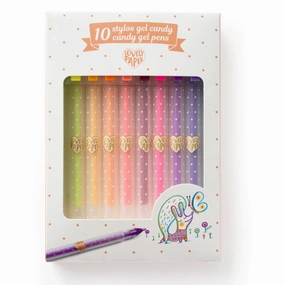 Djeco Gel Pens 10 pcs Candy