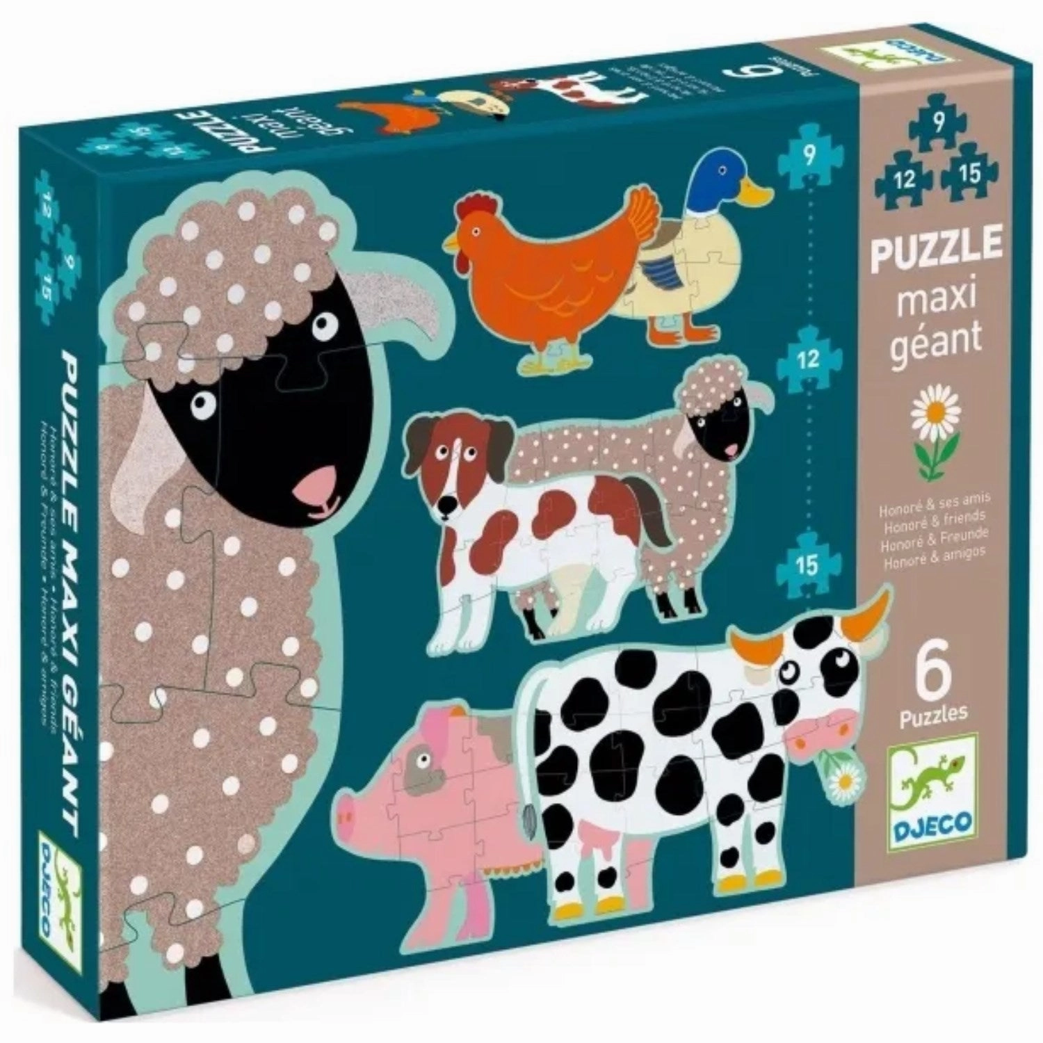 Djeco Honor and her friends Jigsaw Puzzle