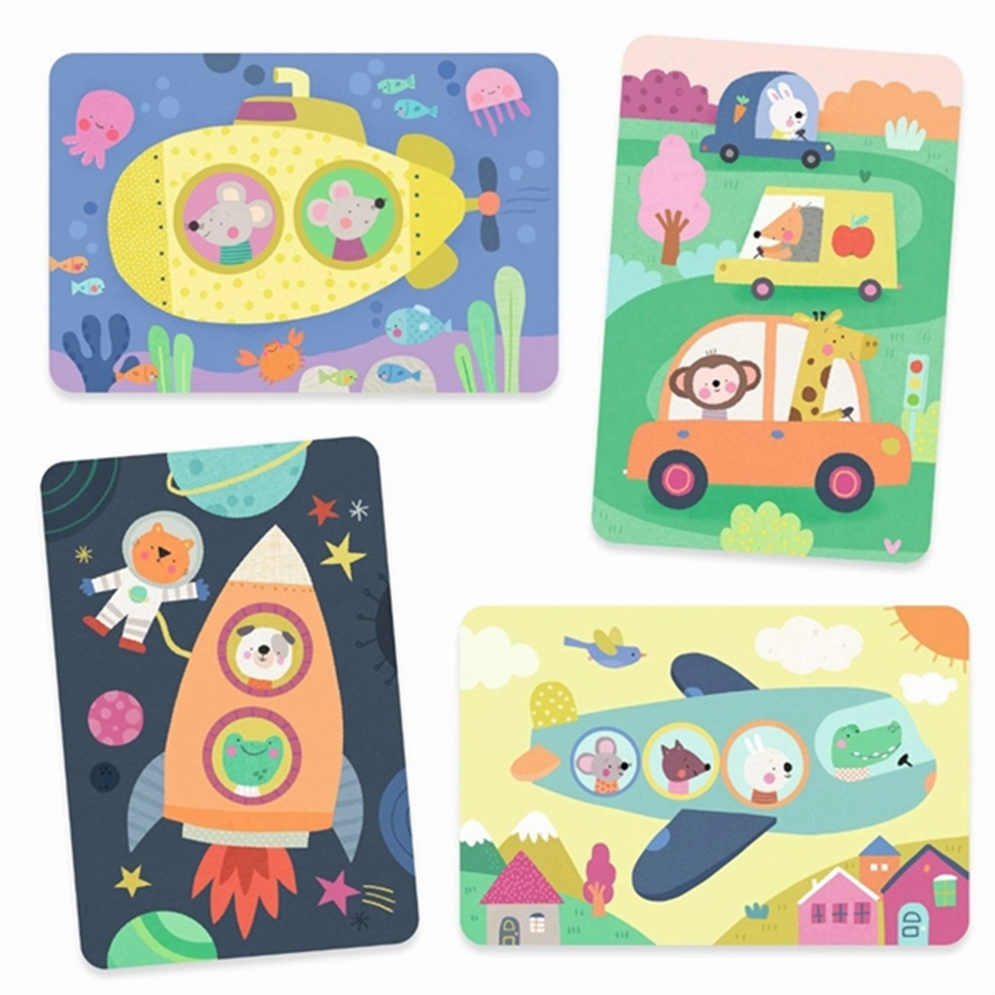 Djeco Magic Colouring On The Road