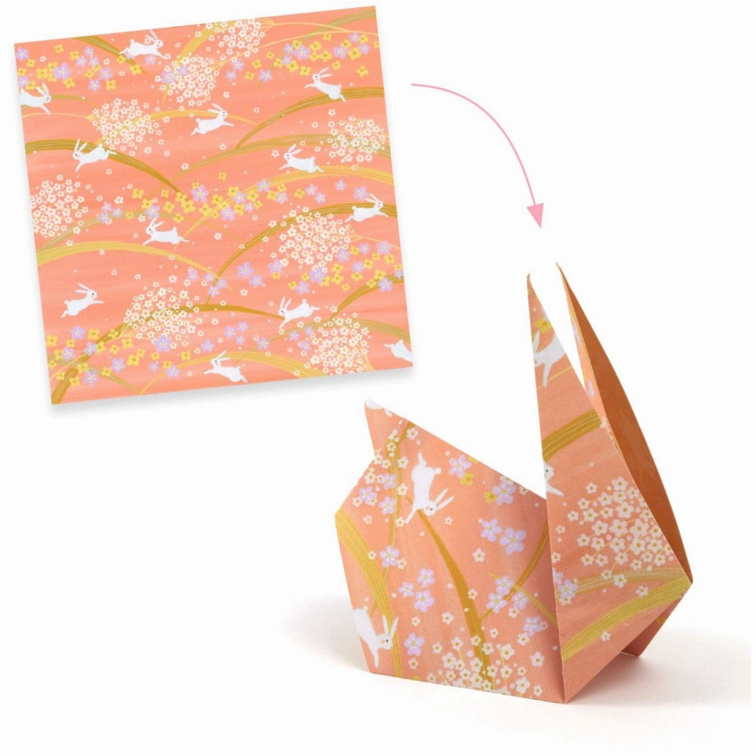 Djeco Origami Paper, Haru