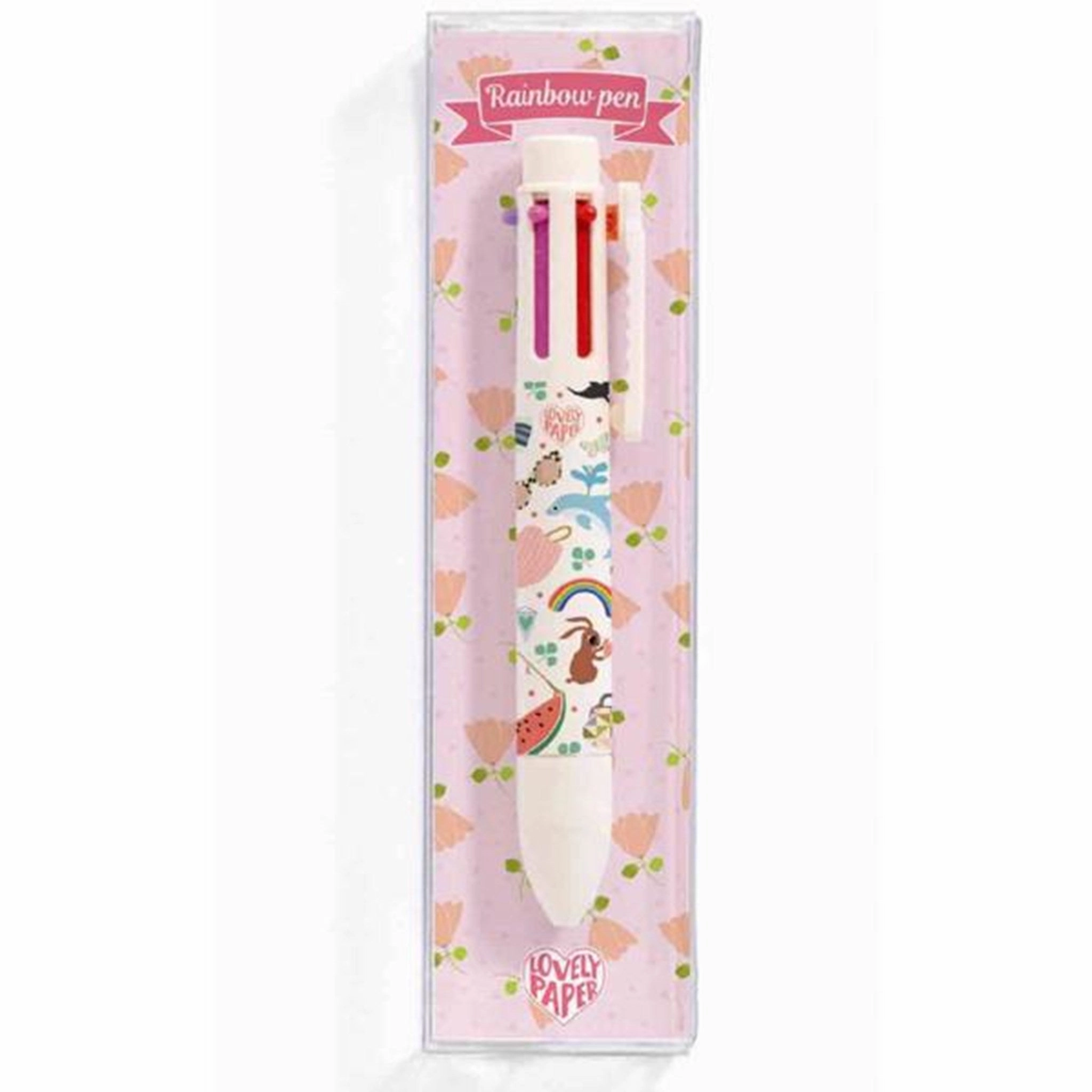 Djeco Pen Rainbow Pink