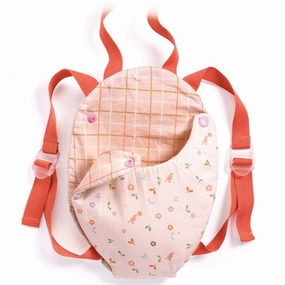 Djeco Pom Doll Carrier Lavender