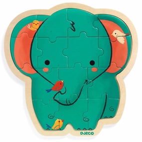Djeco Puzzle Elephant