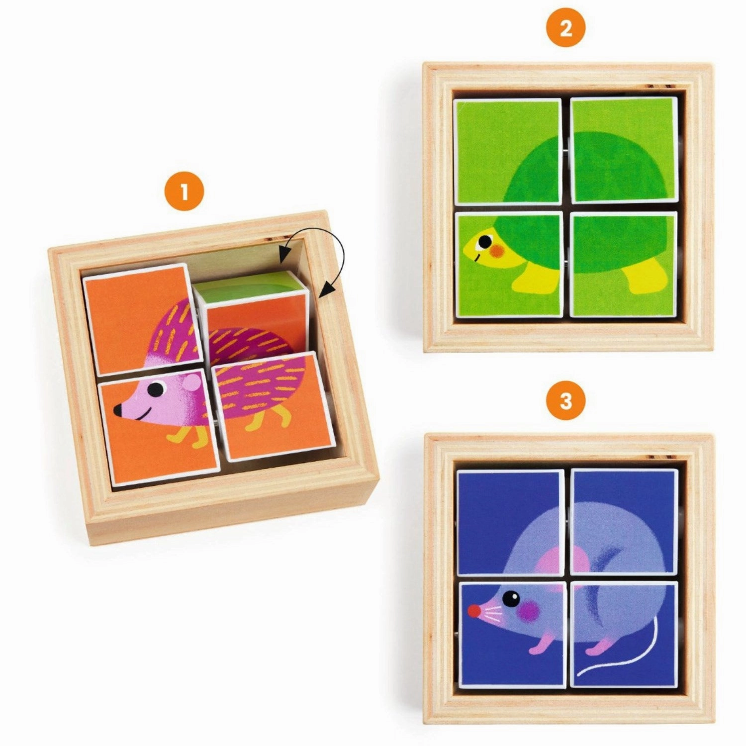 Djeco Tournibist - Turning Puzzles