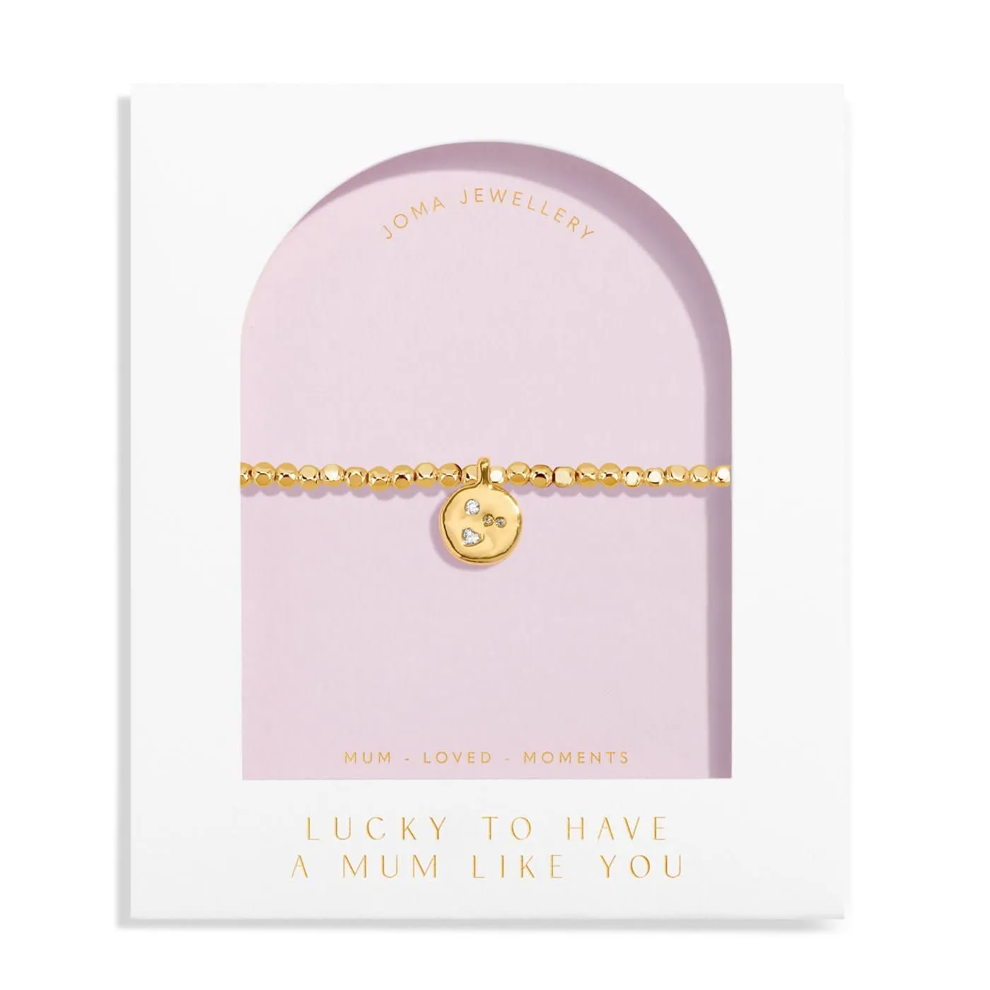 Bracelet en or plaqué Dolce Vita Chanceux d'avoir une maman comme toi 8504 Joma Jewellery