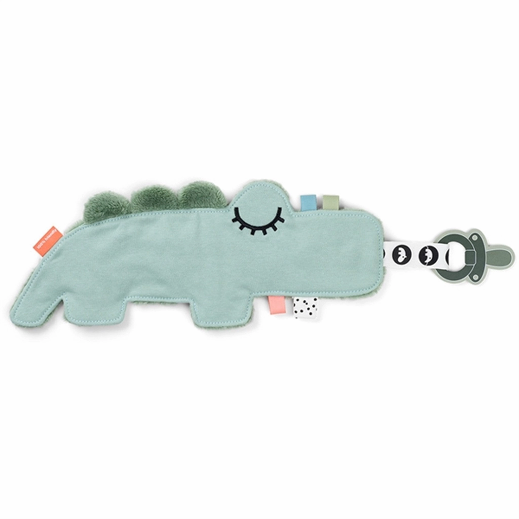 Done by Deer Comfort Blanket Croco Green