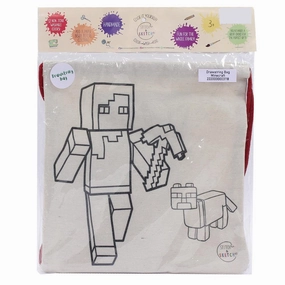 Drawstring Bag - Minecraft