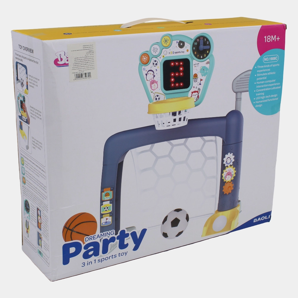 Dreaming Party 3 in 1 Sports Toy