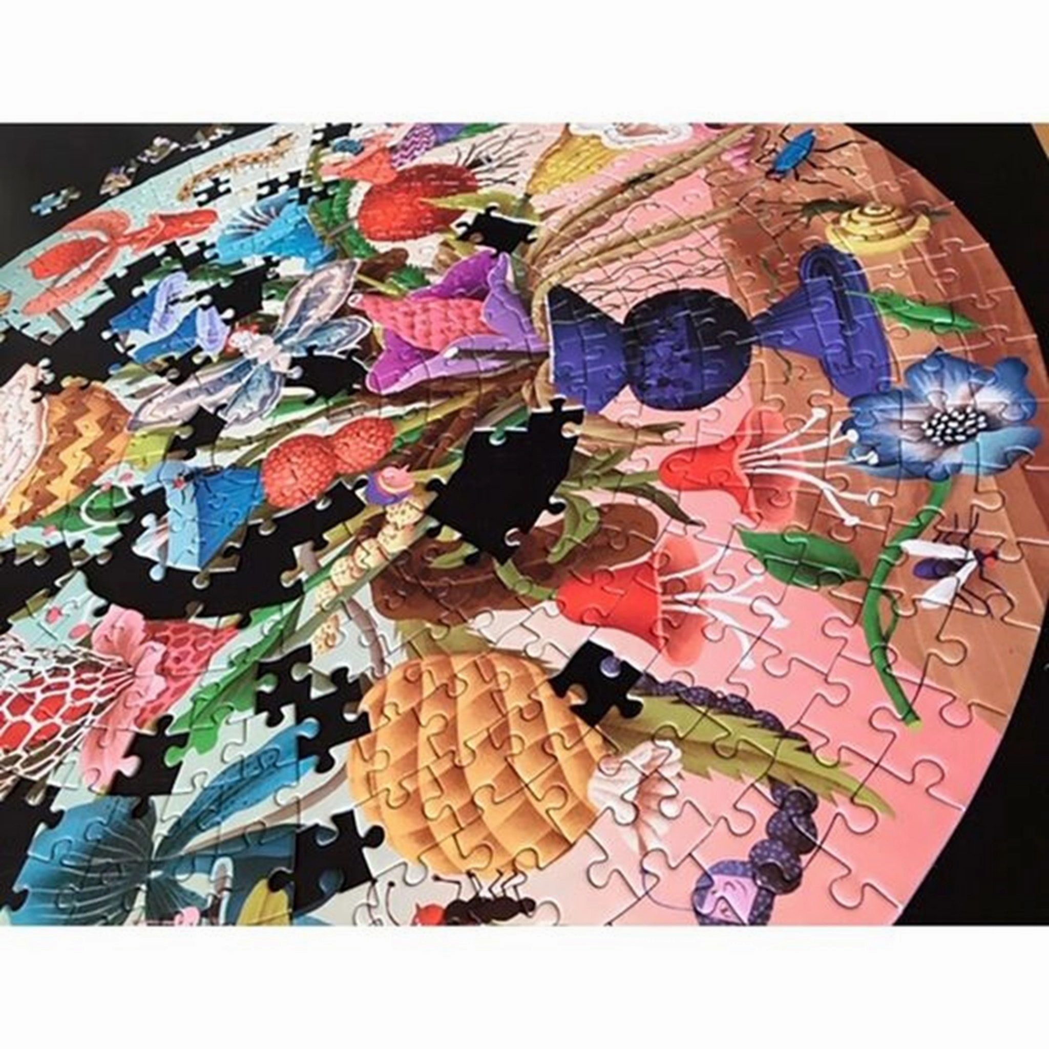 Eeboo Puzzle 500 Pieces - Crazy Bug Bouquet