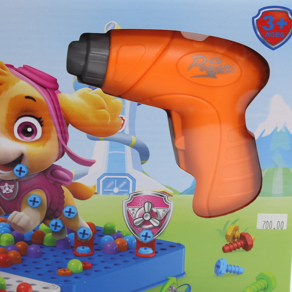 Electric Creative Assembly Toy  Paw Patrol Team